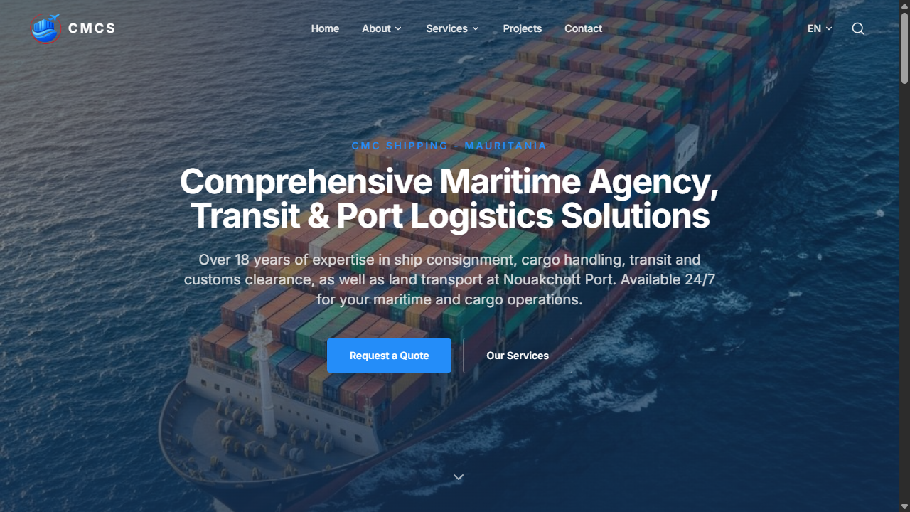 CMC Shipping project preview